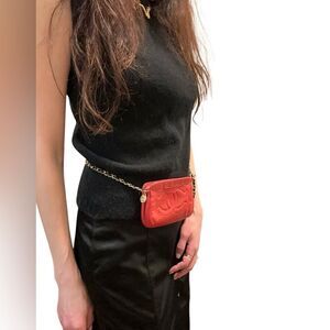 Chanel mini clutch